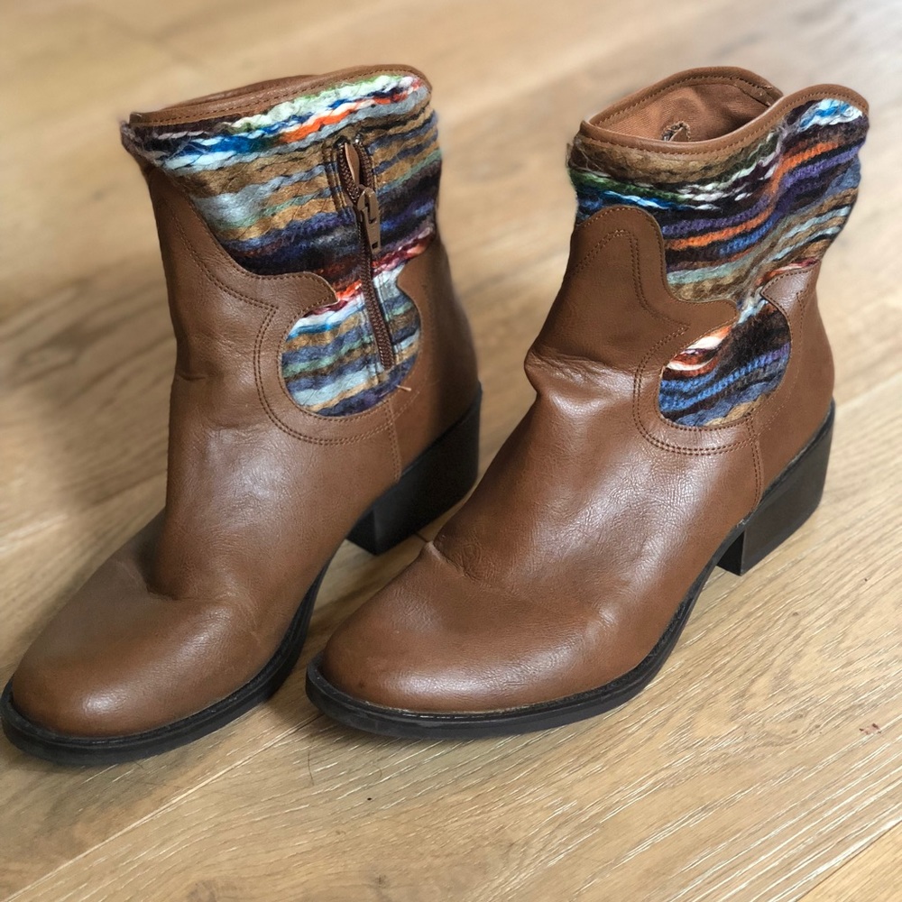 Fun colorful boots
